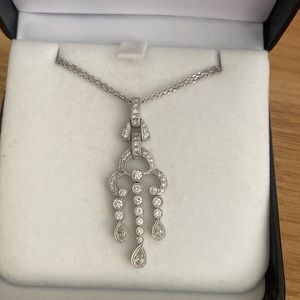White Gold Diamond Pendant